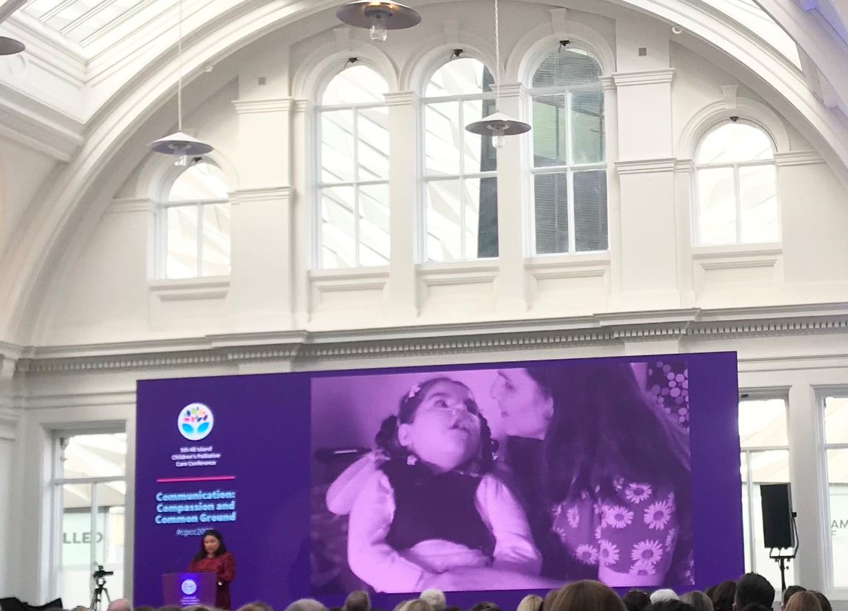 cpcconf2026's tweet photo. The most important talk of the conference comes from Naomi McMullan, Mum of Saoirse, who so generously shared her experience of palliatve care with Saoirse during her short life. Naomi highlights the essential role of the parent voice/perspective. Thank you Naomi #cpcc2022 https://t.co/nUzUChGRd2