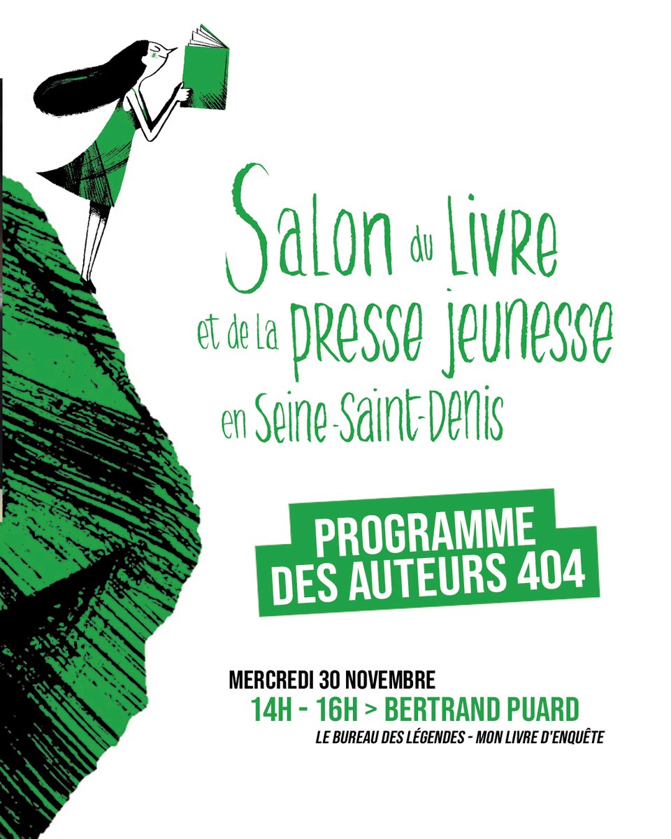 404editions's tweet photo. Et nous avons même très hâte !
.
Rendez-vous du mercredi 30 novembre au lundi 5 décembre au Salon du Livre et de la Presse Jeunesse stand D25.
.
#404meme @SLPJ93 https://t.co/bBzziV75P6