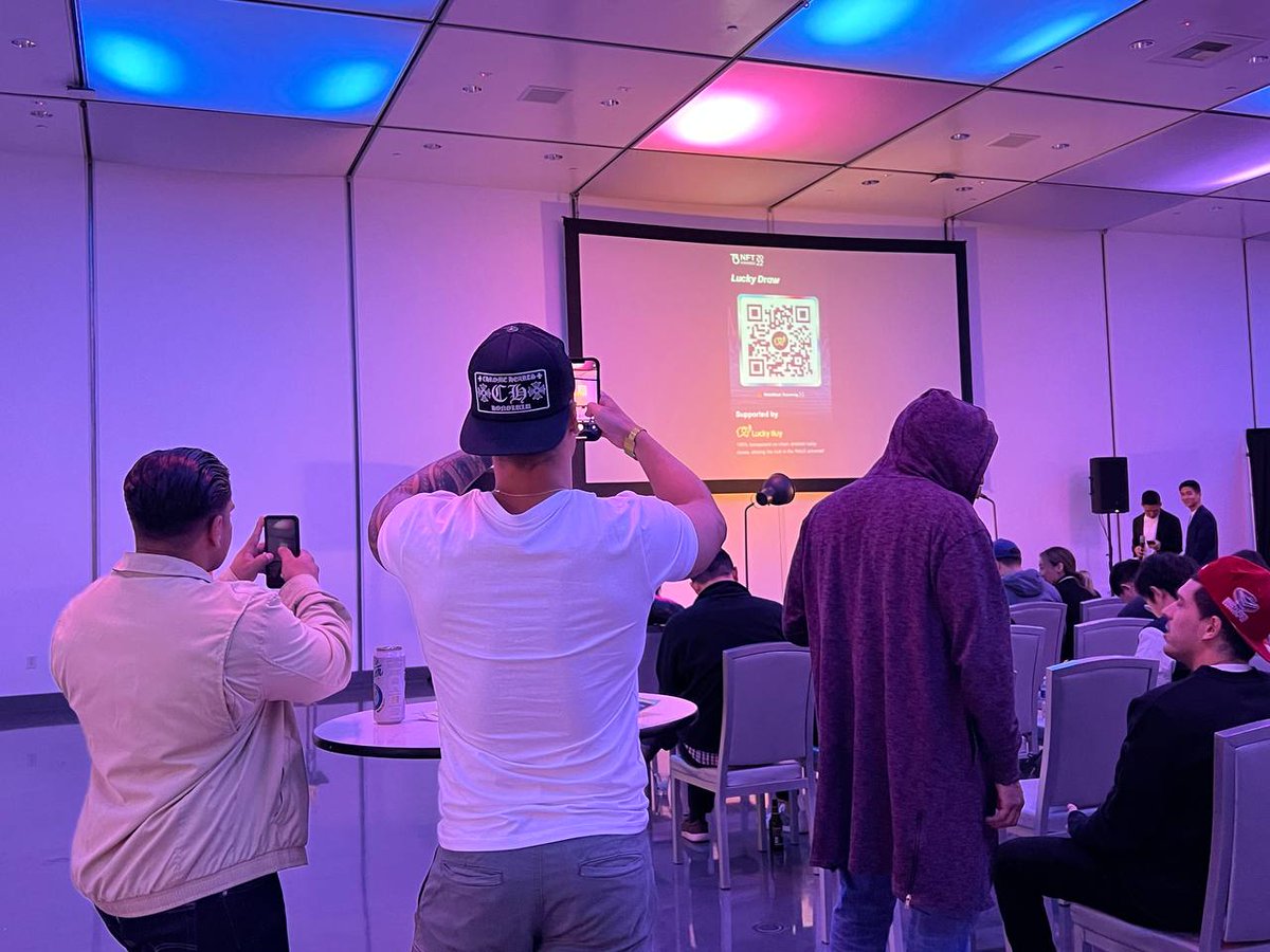 Nov 11, Our team was invited to the 1st Data-driven Annual Award Event for NFT brands in Las Vegas hosted by <a href="/hellot3event/">T3EVENT</a> 
 
🏆We won the #1 for Notable LuckyDraw Tool !

Shout out to all LuckyBuy Fams! This is your award too!! 🙌🏼
youtu.be/mSML26drupY
#NFT #NFTCollection