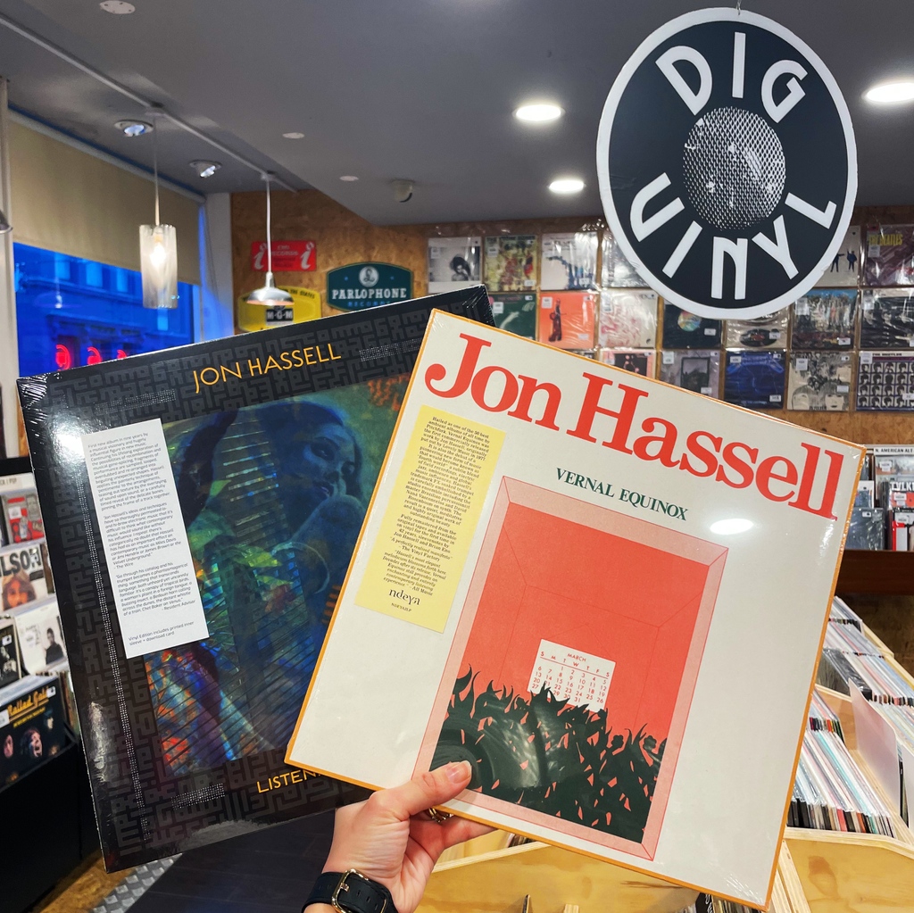 Loads in our new Ambient section, inc these from Jon Hassell, the pioneering ambient heavyweight, often hailed as a first in the ‘fourth world’ sub-genre! Vernal Equinox is a subtle blend of field recordings, electric jazz, ambience & global influences 🌱 digvinyl.co.uk