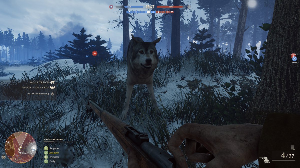The hungry wolves made it to the Eastern Front

Starting today until November 28, you can participate in the Wolf Truce in Tannenberg on PC!

📸 by RedCoatViking in #Tannenberg

#Game #IndieGame #Gaming #GameDev #Console #PC #WW1GameSeries #WW1