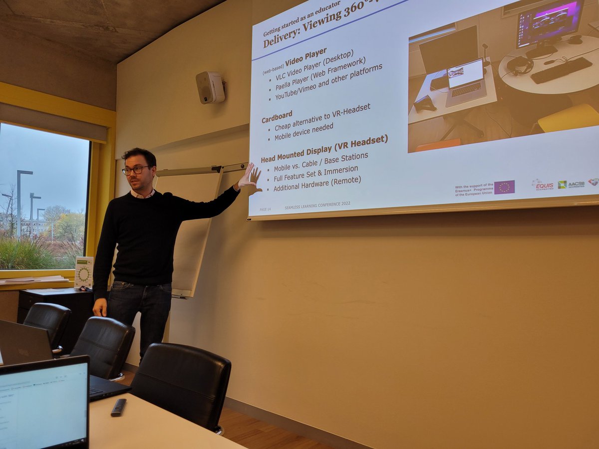 AndreaGhoneim's tweet photo. Tank you for the presentation and for making us familiar with #sepa360 and #videolearning https://t.co/Dn2b5mXBGo
