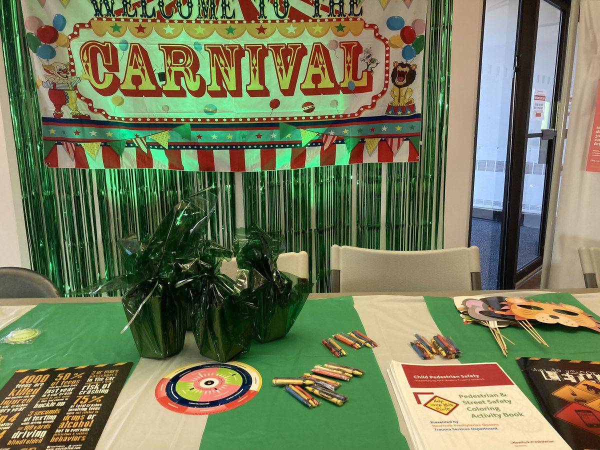 Raising awareness about Injury Prevention @nyp Queen’s with our amazing Trauma Services Team!