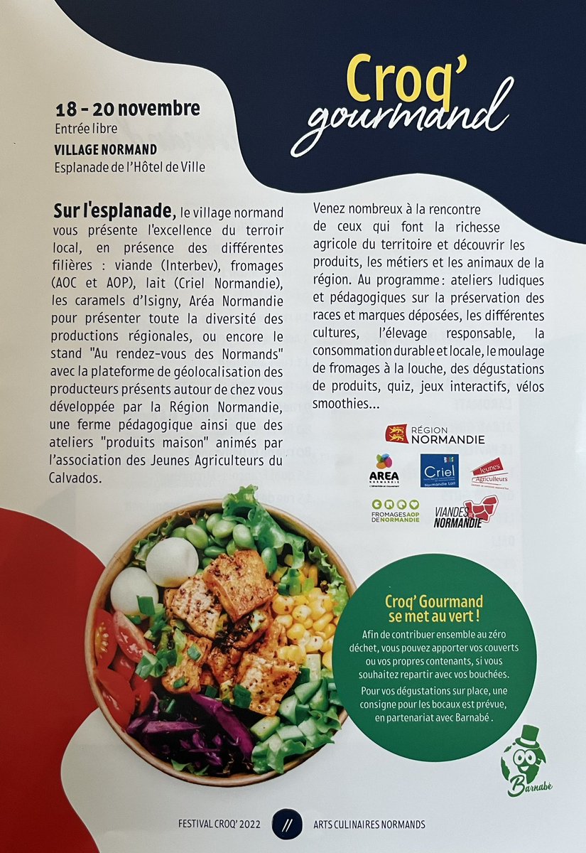 joelbruneau's tweet photo. Du déjeuner au dîner en passant par le goûter, du village normand sur l’esplanade aux bouchées locales du cloître, nous avons souhaité mettre notre terroir au cœur de #Caen ! Retrouvez le programme du week-end et tous nos commerçants présents ⬇️ https://t.co/QYj9Cg01TL