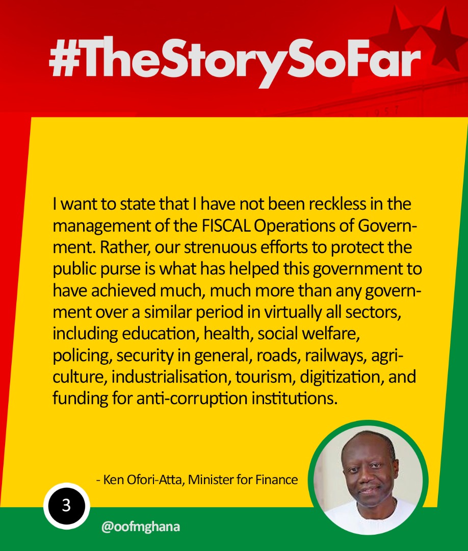 NPP_GH's tweet photo. “I see and feel the terrible impact of rising prices of goods and services on the lives and livelihoods of ordinary Ghanaians.” - Ken Ofori-Atta, Minister for Finance 
#TheStorySoFar https://t.co/KRQBW2wqRo