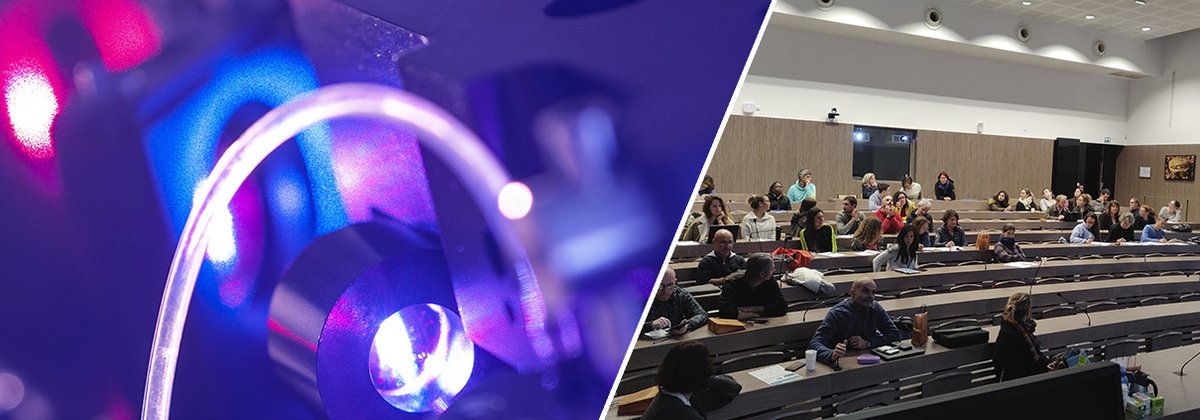 LemarLab's tweet photo. 60+ participants au séminaire #CytoMERtrie organisé à @IUEM_Brest par les plateformes #Cytomer du @LemarLab  et #Hyperion du #LBAI pour parler #cytométrie en flux ou spectrale et tri cellulaire en milieu marin.
>>>https://t.co/DcX5UfR5fH
@UBO_UnivBrest @ird_fr @CNRS @Ifremer_fr https://t.co/9NLwS5kw6b