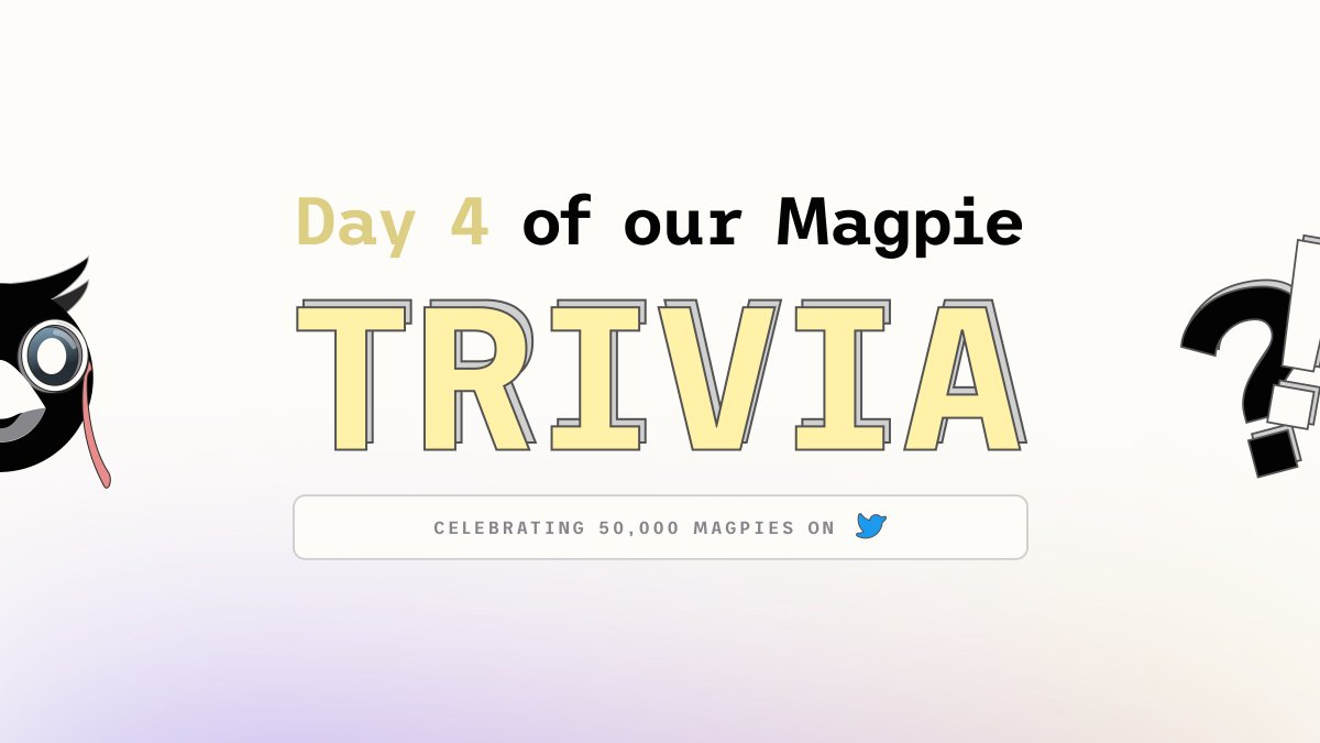Fly (prev. Magpie Protocol) tweet media