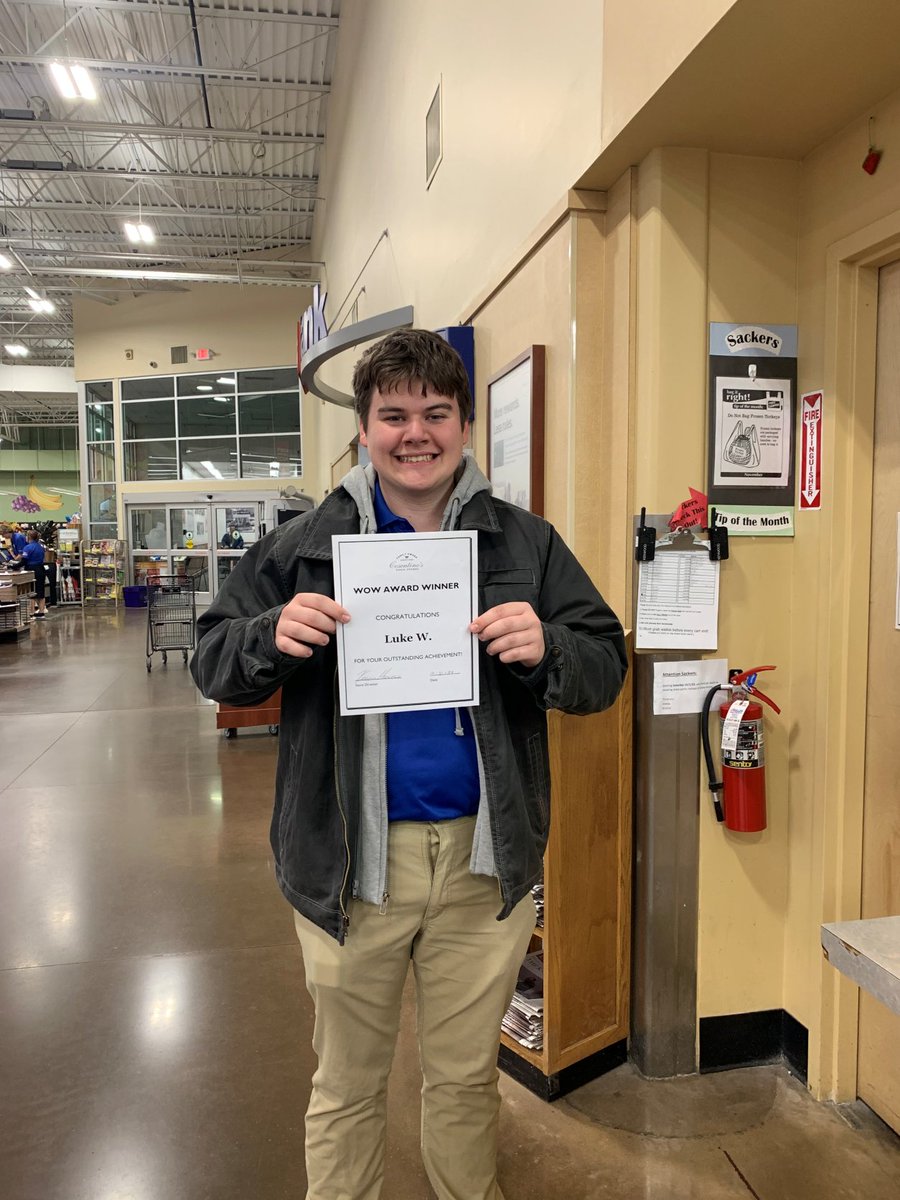 ShawneePC249's tweet photo. Congratulations to our #WOWAwardWinners, Brady Swarts and Luke W, for their outstanding performance(s) at work this week! Way to go! 👏 https://t.co/hNIHmqLyXl