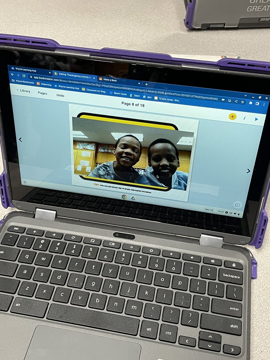 Kristin Sederberg (@sederbergk) on Twitter photo I am thankful for my time with <a href="/melissakclark/">Melissa Clark</a>’s class today, and the tools within <a href="/BookCreatorApp/">Book Creator Team</a> that allow students to share their voice and their creativity! I am thankful for my time with <a href="/melissakclark/">Melissa Clark</a>’s class today, and the tools within <a href="/BookCreatorApp/">Book Creator Team</a> that allow students to share their voice and their creativity!