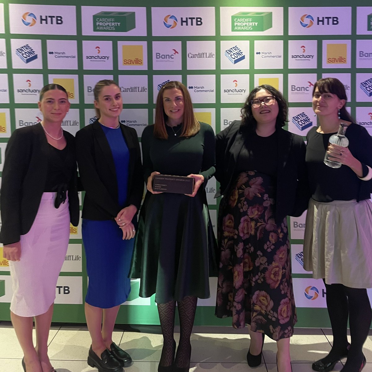 CardiffPropAwds's tweet photo. CONSULTANCY WINNER: @KewPlanning 

Picking up the Consultancy award is KEW Planning. An exciting period for this growing consultancy, with a strong turnover and a bigger team.

Congratulations! #CardiffPropertyAwards https://t.co/Kw2EZJGdxs