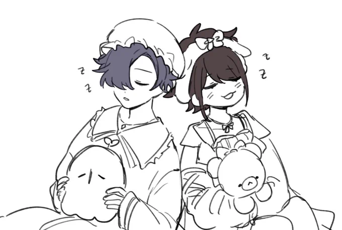 @konmare_ da niigo pajama set!! we eepy !!! 