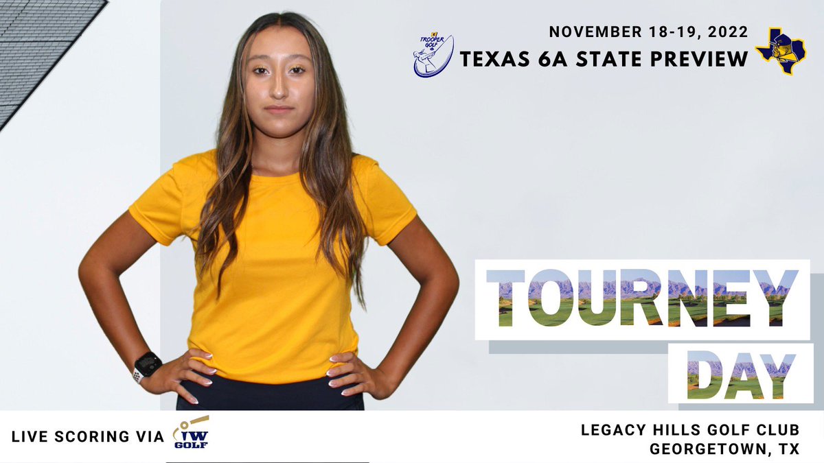 EastwoodGolf1's tweet photo. It’s tourney day! 💙💛 Go Troop! @Btorres_EHS @EastwoodSports @EHSCoachLopez https://t.co/q0RZqLa7K9