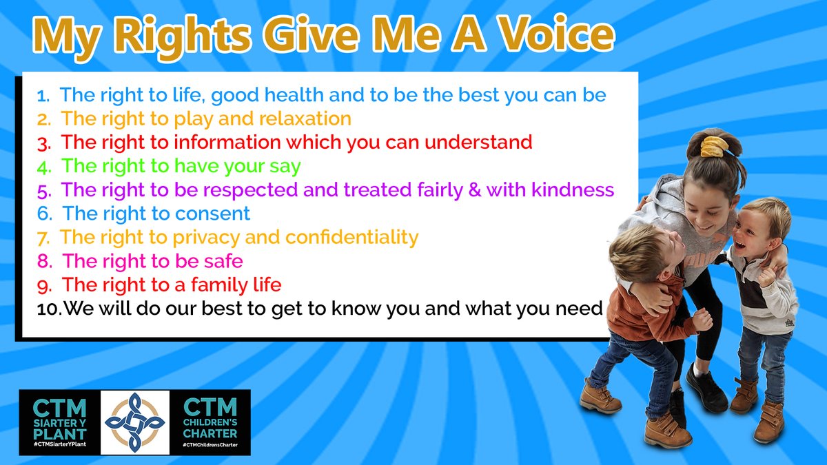 Excited to launch 10 promises to children &amp; young people on #WorldChildrensDay, to let them know how they can expect to be treated and cared by us. #CTMChildrensCharter ctmuhb.nhs.wales/news/latest-ne…