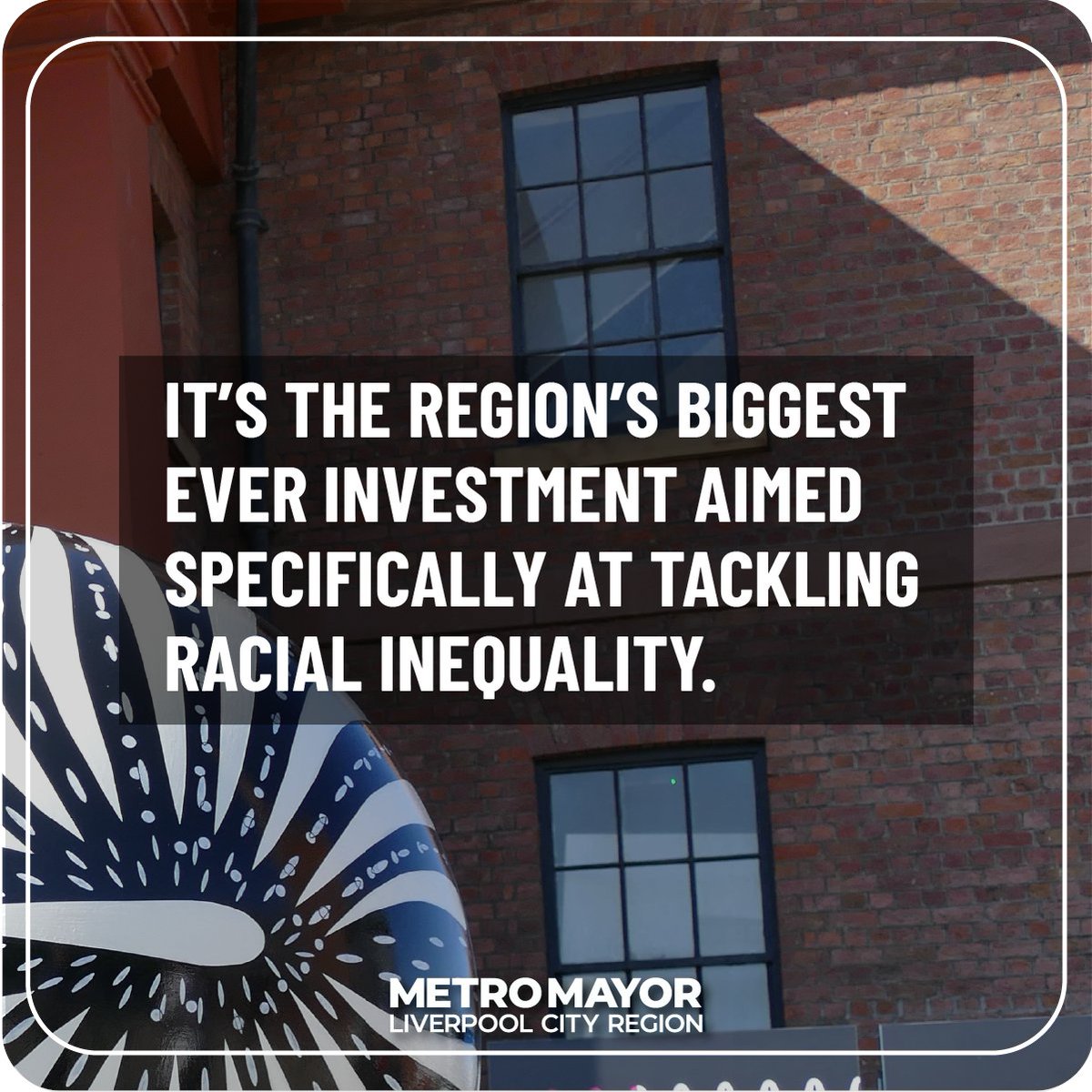 🌎 RACE EQUALITY HUB | Today <a href="/MetroMayorSteve/">Steve Rotheram</a> announced a major £2.3m investment in the Race Equality Hub.

The funding will be used to tackle employment inequalities and remove barriers in the region's labour market.