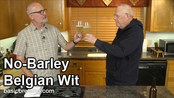 Just posted Basic Brewing Video:
No-Barley Belgian Wit
youtu.be/5naZEeyuDGg
#Homebrew
