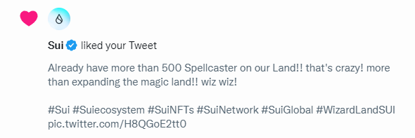 WizardLands's tweet photo. we got love from SUI NETWORK!!! WIZ WIZ WIZ!!!  🪄👀👀 🧙‍♂️
#SuiNetwork #Suiecosystem #SuiNFTs #SuiNFT #NFT https://t.co/8Vvp3w4kqf