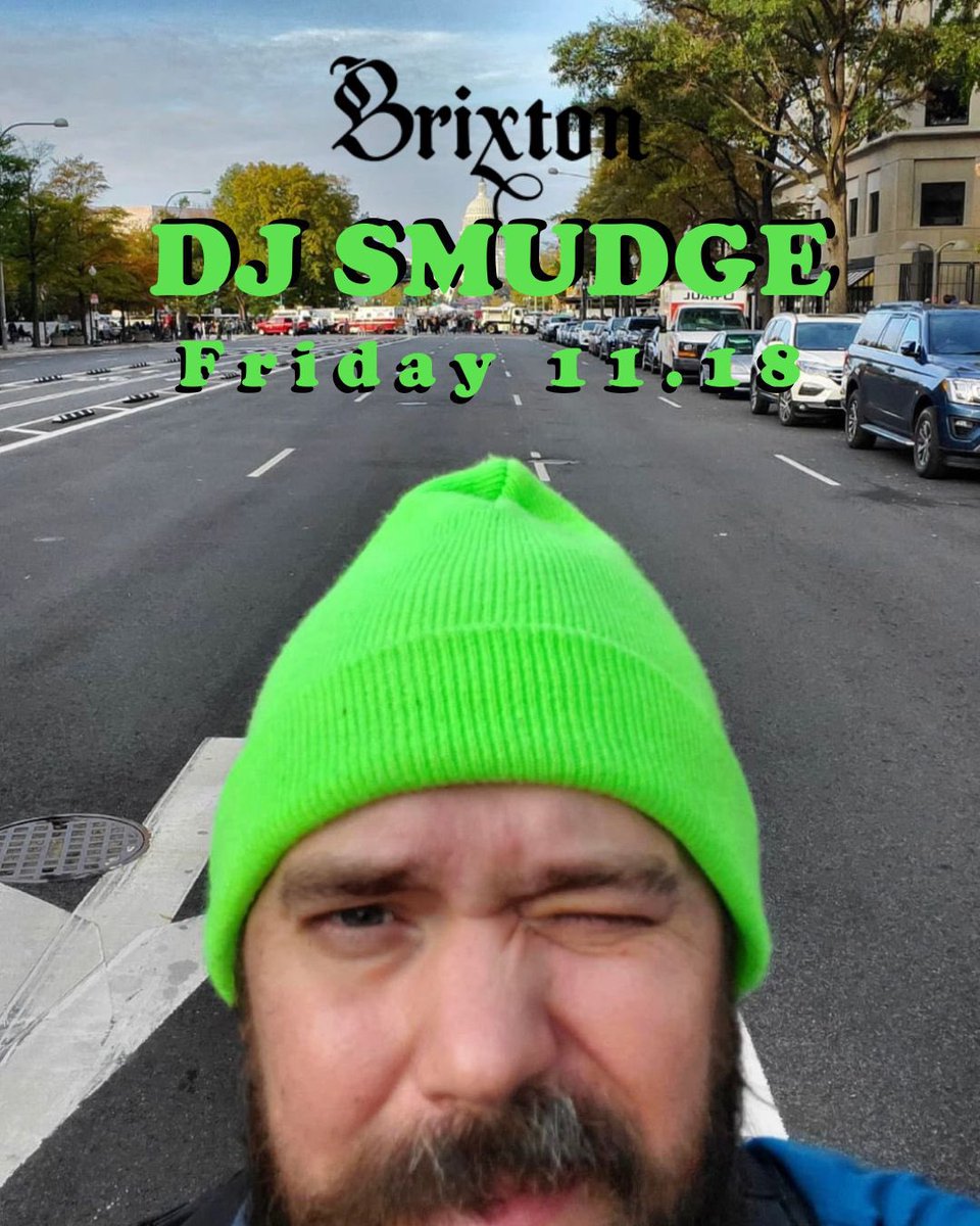 Tonight! @smudgetown kicking off the weekend with us. No cover as always.
Come on out!
901 U Street NW
#ShawDC