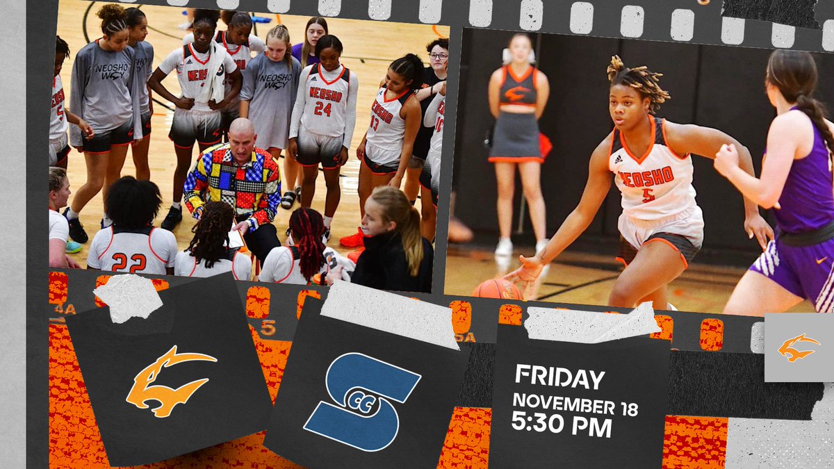 GAME DAY ALERT: 
Come out tonight and watch The Neosho Way take on Southeast Nebraska Junior College. Let's pack the house! #THENEOSHOWAY #94FEETOFCHAOS