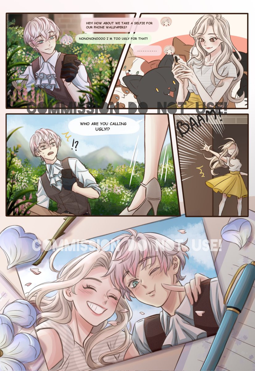 pandamimi9021's tweet photo. First half of a commission from @10thousandlux 😍
#mysticmessenger https://t.co/X0hod7WCVX