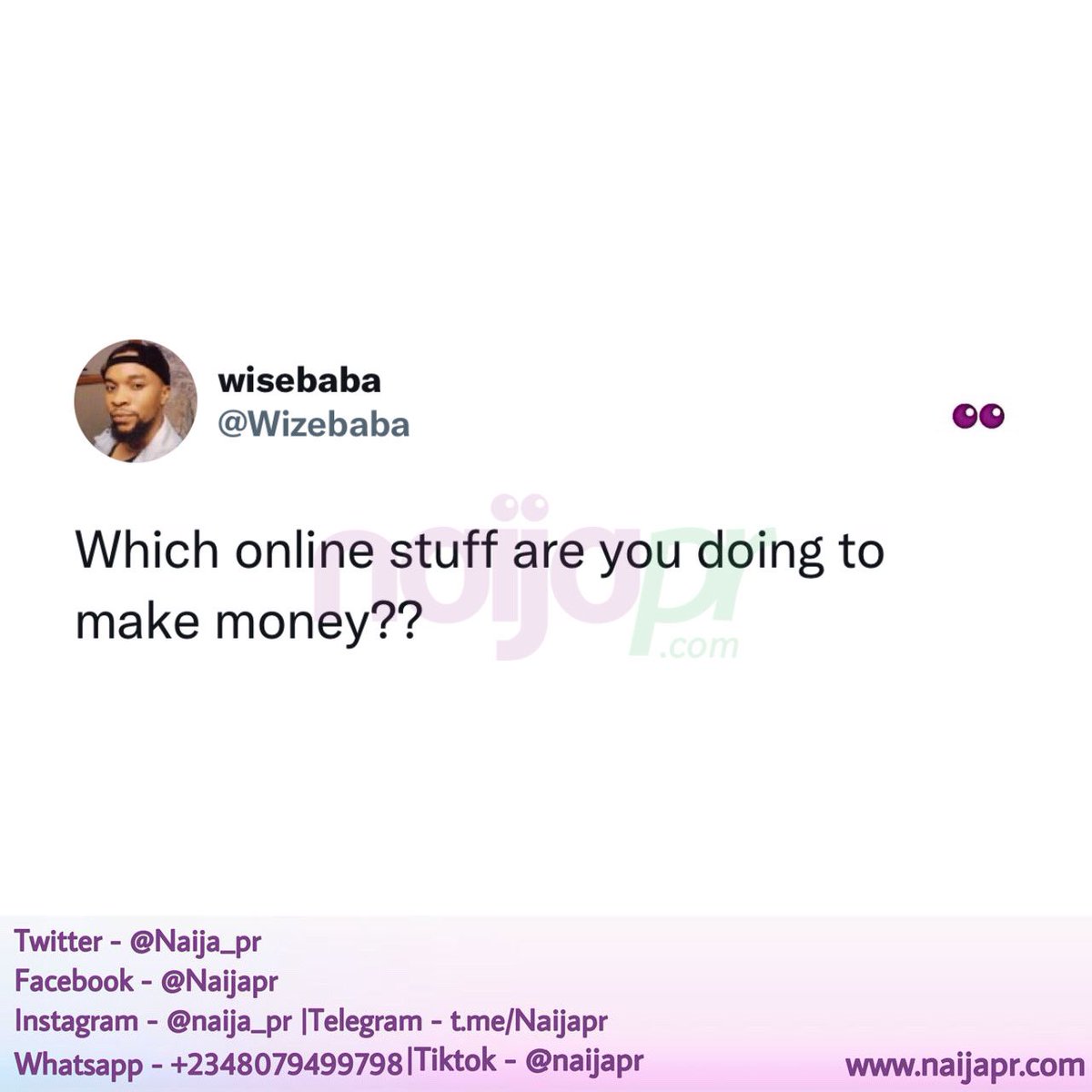Naija tweet media