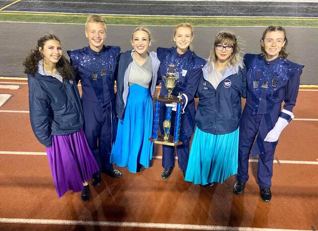 The West Clermont High School Marching Band closed the 2022 competition season by placing third in the Mid-States Band Association Class 5A Championships.

Head here to read all about it: clermontsun.com/2022/11/16/wes…

#ClermontCounty #WCconnects <a href="/WestCler/">West Clermont Schools</a> <a href="/WCHSWolves/">West Clermont HS</a> <a href="/WCWolvesBand/">West Clermont Band</a>