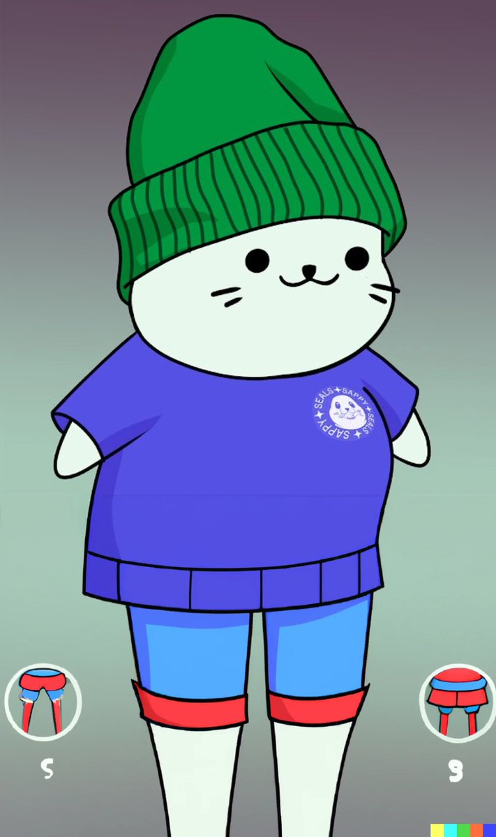 <a href="/OrlandoShroomy/">Orlando Shroom 🦭</a> @SappySealsNFT loooooooong legs lol