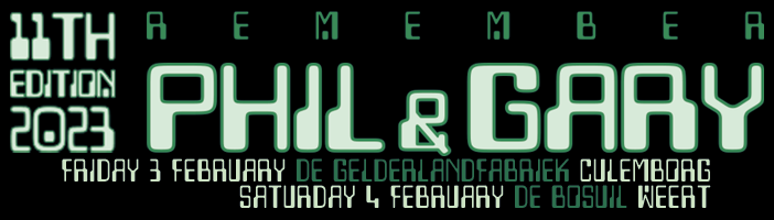 You can now order your tickets for our 11th 
Remember Phil &amp; Gary
UPDATE: Early Bird Tickets have been sold out!!
Get your regular presales tickets at: 
remember-phil.com/tickets
please share!
