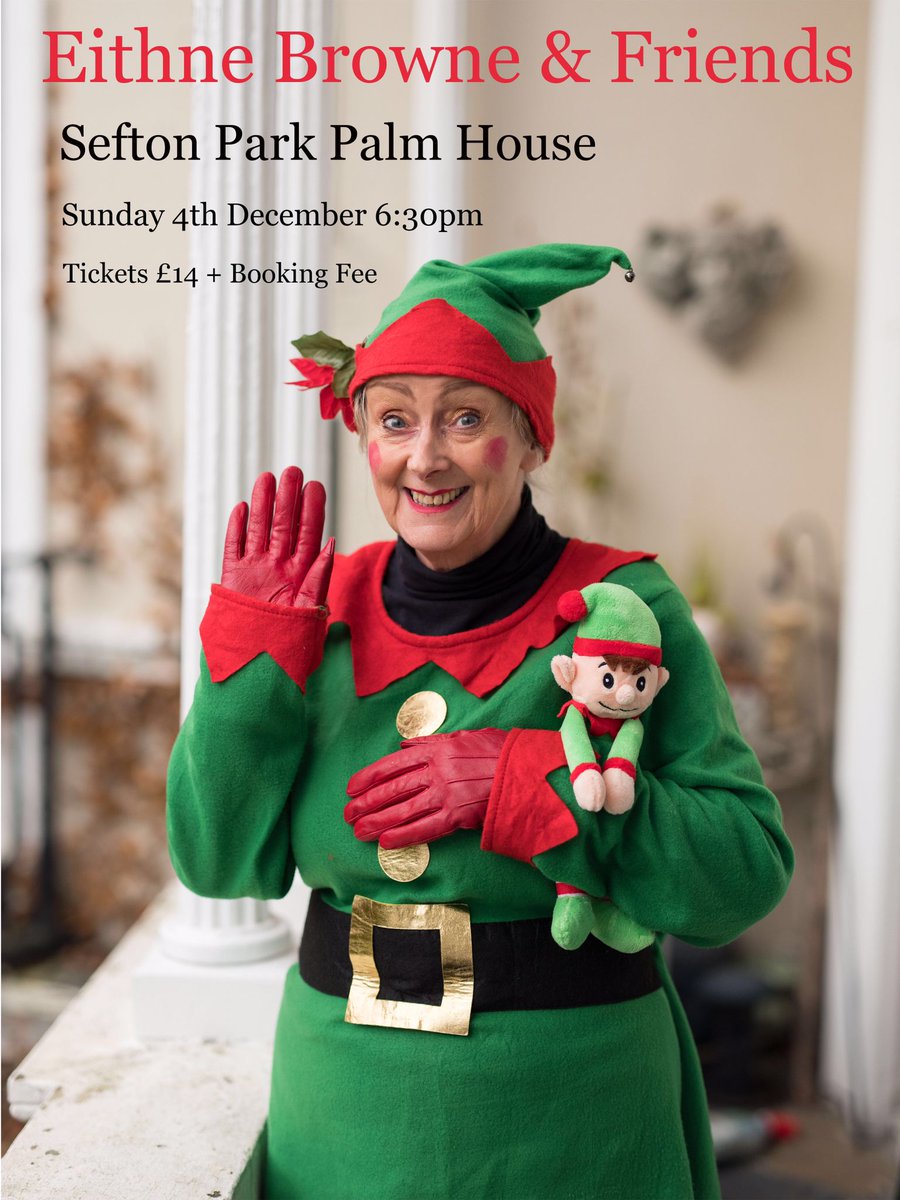 EithneEb's tweet image. Back by popular demand!
Christmas cheer starts here.
Don't leave this Elf by herself.
With very special guests...an evening of music..laughter..mulled wine and friendship.
Tickets available here ticketquarter.co.uk/Online/default…