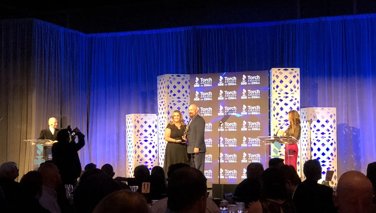 It was a privilege to attend the Better Business Bureau Torch Awards for Ethics last night. My dear friend <a href="/dovanassociates/">Donna Vangury</a> (Donna Vangury) was one of the finalists. I met Donna five years ago at a networking event, and she has been a friend and business mentor since. Well done!