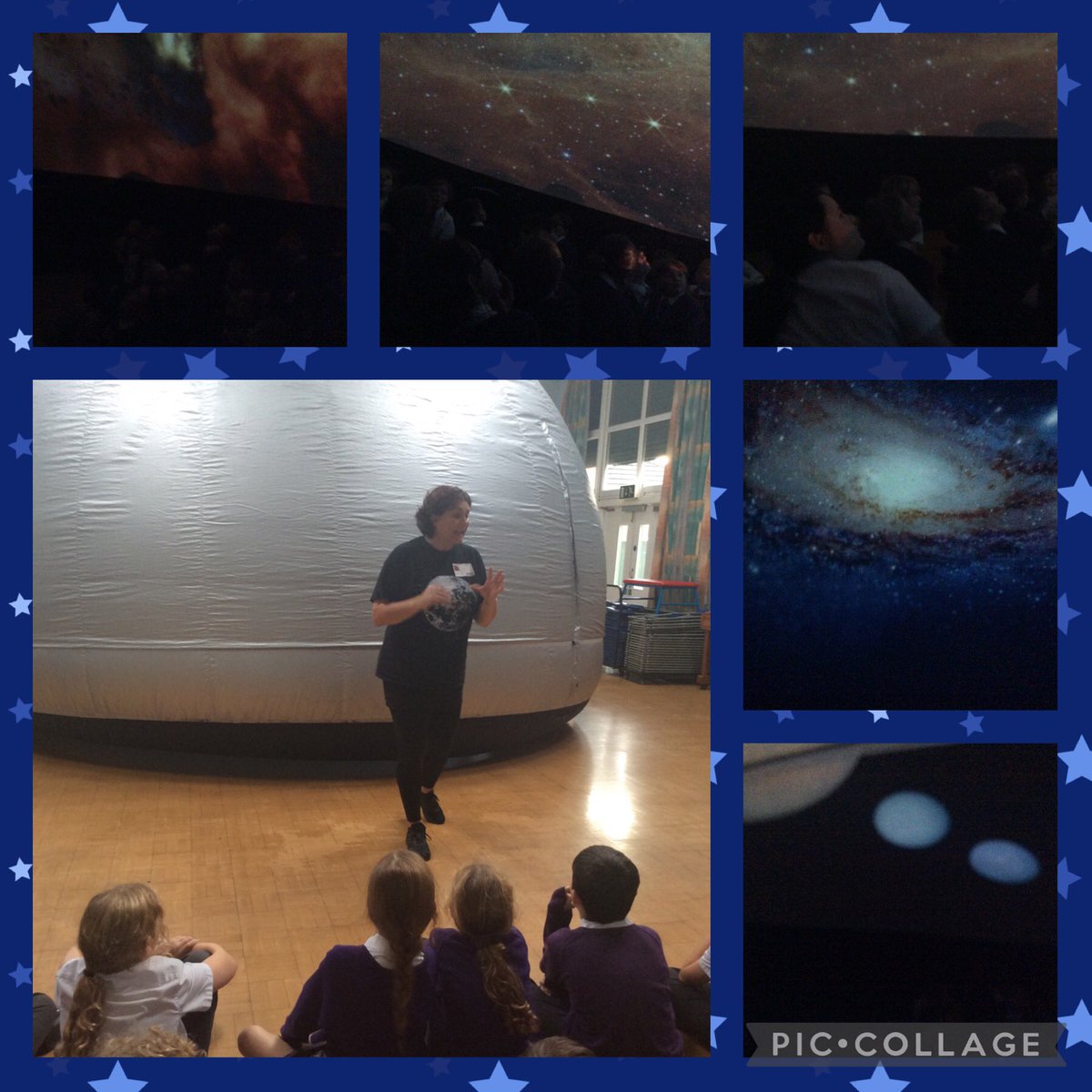 StCathsHorwich's tweet photo. Year 5 have had a fantastic day at space camp. #Space #Planetarium #Readyfortonight https://t.co/R6XQmkab7P