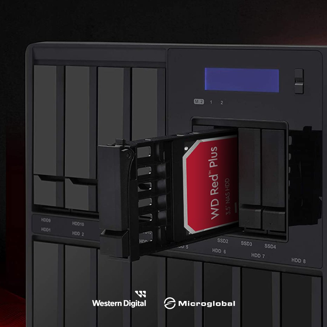 ⏩Transmita, realice copias de seguridad, comparta y organice su contenido digital con un NAS y los discos WD Red™ Plus.

✅Más info en nuestra web: microglobal.com.ar 

#Microglobal #WesternDigital