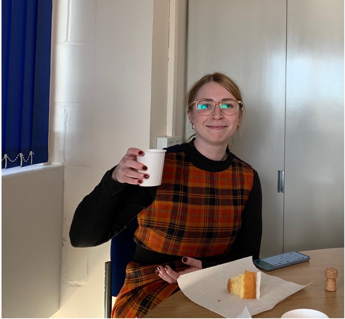 ChemistrySussex's tweet photo. Congratulations to Dr Lorna Brigham after passing her PhD viva! 🍾🎓👏 Good luck for the future from everyone in the Chemistry Dept @SussexLifeSci https://t.co/V0qnaDztzo