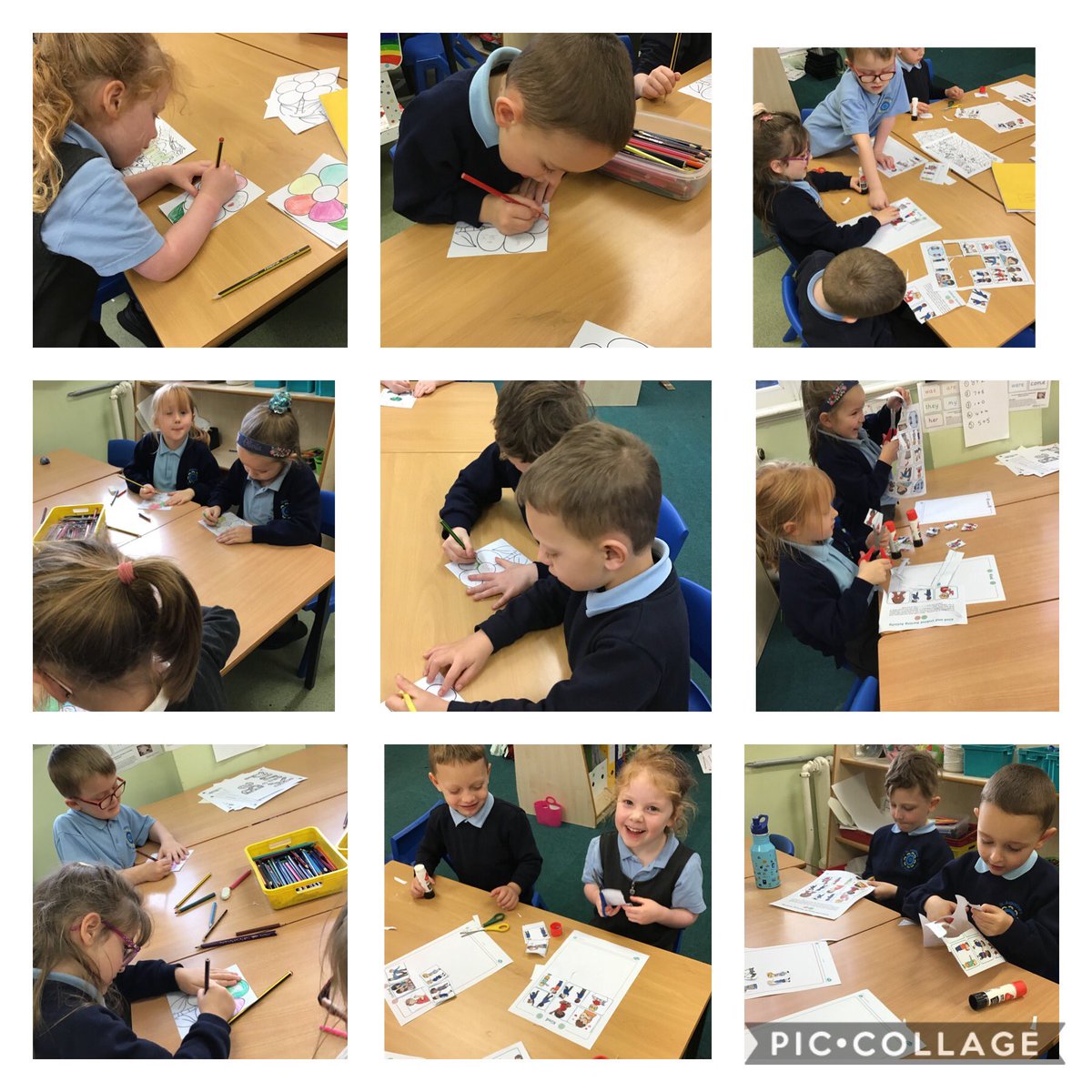 StAugustinesCPS's tweet photo. In Year 1 we have been thinking about being kind and sorting kind and unkind behaviour out. #AntiBullyingWeek #kindness #collaboratingconnie https://t.co/FHrJNgIb9p