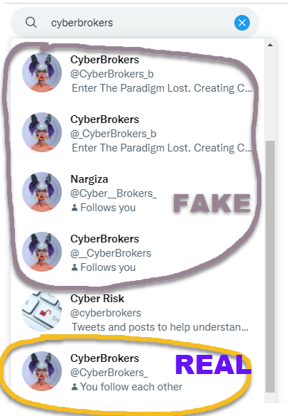 cartar_l's tweet photo. Hey @elonmusk &amp; @TwitterSupport, this is getting ridiculous.  It's like a weekly game of whack a mole.  Support takes weeks to nuke these, new one shows up with extra underscores in quicker.

And why does the one I follow show up below all the ones I don't follow?

devs fix plz! https://t.co/i0BdPWmZGf