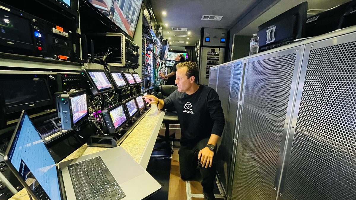 AtomosGlobal's tweet photo. Multiple Shogun CONNECTs were deployed at fashion designer @RalphLauren's show in Southern California recently to facilitate a Camera to Cloud workflow with https://t.co/YWMmmMVPDH. 

Learn about Shogun CONNECT: https://t.co/EYJJgT5Ajh

#BestShogunEver #ShogunCONNECT #Adobe https://t.co/8MOEZYWnEd