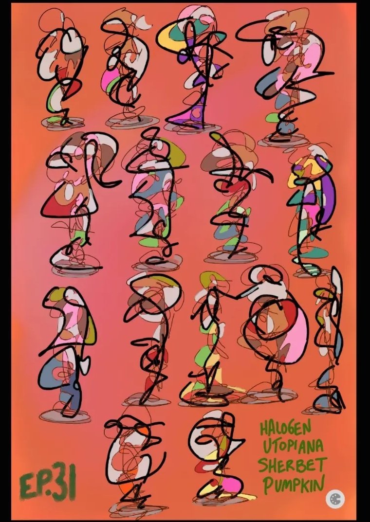 FourthRobot's tweet photo. Allen’s HOT Tangerine Night into the Early Morning Sherbet Show!

Ep.31 "Halogen Utopiana Sherbet Pumpkin"

#Poetizer_official 
#Authorish 
#AbstractProse 
#TangerineNightSherbetMorning 
#writer 

Credits
https://t.co/7lJzPF8ZbP https://t.co/0CpgOj53Qq