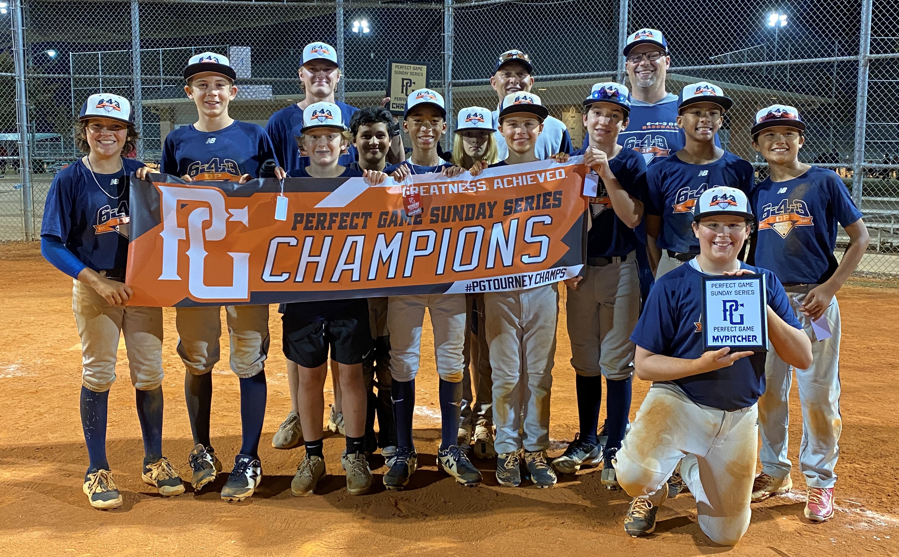 6-4-3 DP Baseball on Twitter: "ICYMI Congratulations to the 6-4-3 DP Panthers 13U squad winning the Perfect Game Series #6 C/minor) on October 16! Congrats to Brady Haff