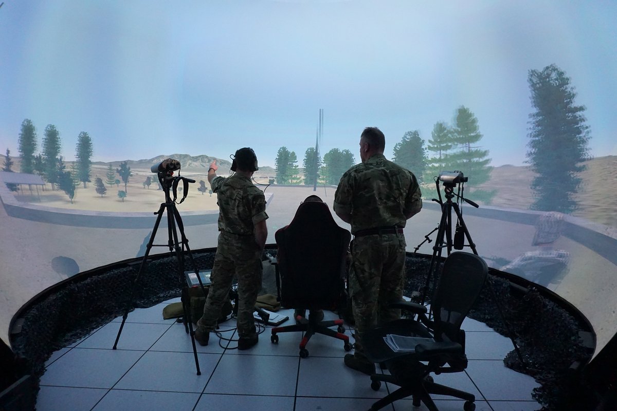 RCAF_ARC's tweet photo. Training is key!

Coalition simulation exercise VIRTUAL FLAG 23-1 concluded earlier this month with great success. The simulations train military personnel to be ready for tomorrow's next generation of warfighters. https://t.co/ntLcgAOnvE
