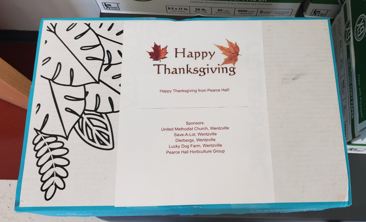 PearceHall's tweet photo. Would be remiss if we didn’t thank United Methodist Church for their very generous donation of more than 20 turkeys. And our very own Boonie Luna for organizing and putting all of this generosity together. https://t.co/kXBeboXja9