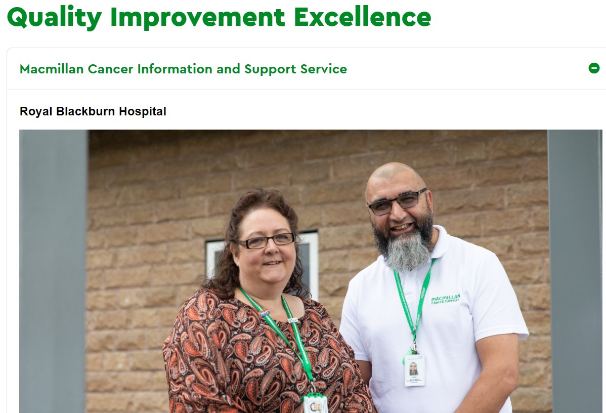 ELHT_MCISS Team shortlisted for Macmillan professionals award.

The @MCISS_MCISS team @ELHT were shortlisted for Macmillan Quality Improvement Excellence award in it's annual awards conference this year.  Both Cath &amp; Saraj very humbled and grateful for the recognition.