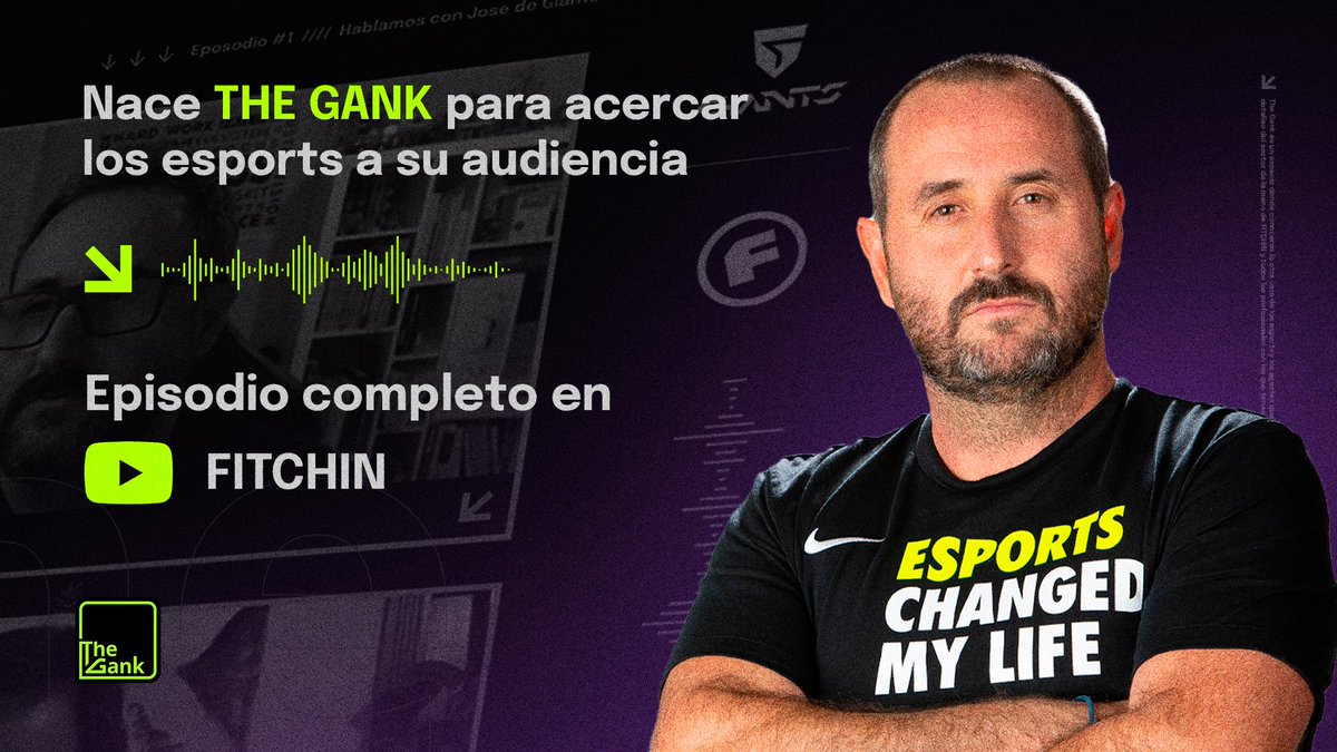 🎙 #TheGank #1 - GIANTS x FITCHIN

🤗 En este espacio conocerás la otra cara de los esports y los agentes que intervienen en ellos. 

✊ En este episodio hablamos con <a href="/JoseGiants/">JoseGiants</a>, CEO de <a href="/GiantsGaming/">GIANTX</a>, sobre el estado de los esports y mucho más.

📺 youtu.be/wRXCD11uvZs