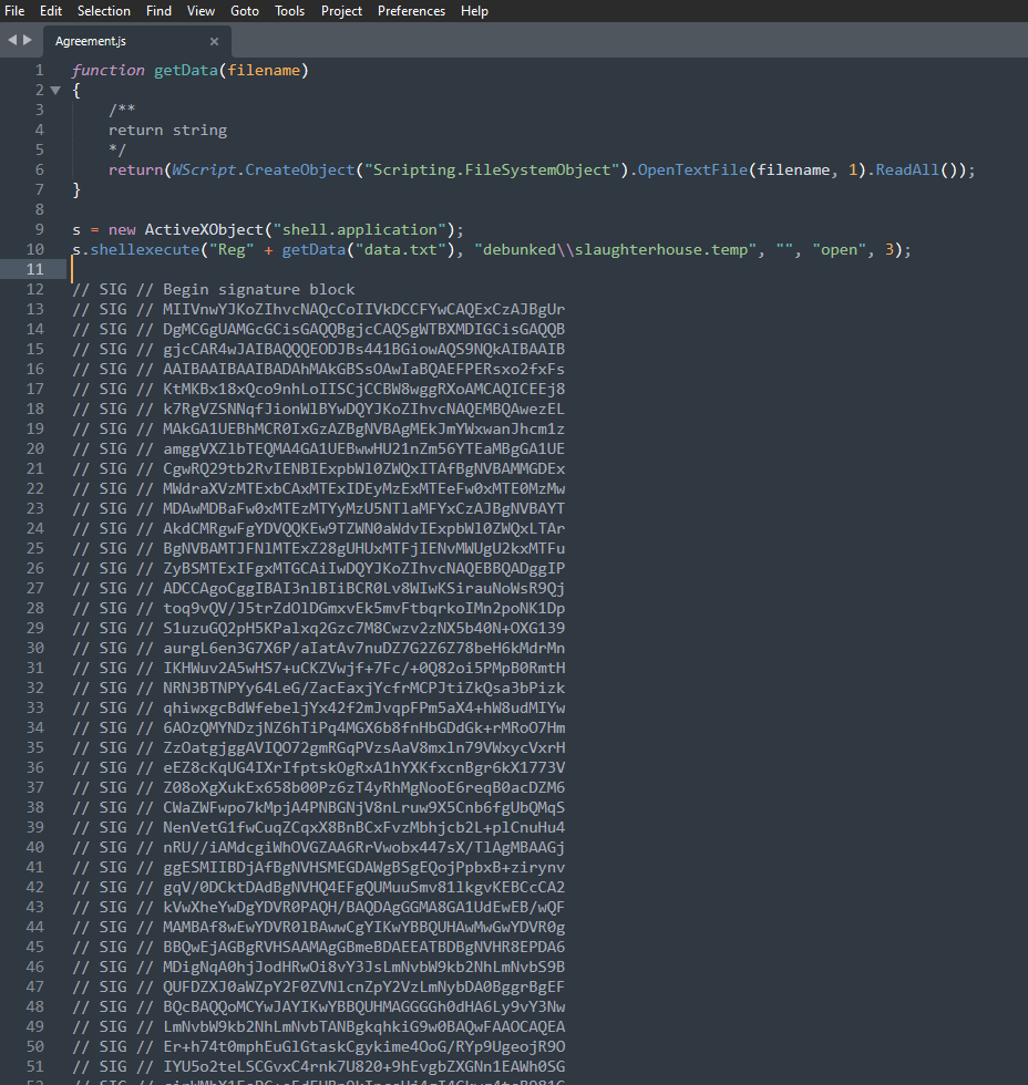 #Qakbot - obama223 - .html > .zip > .iso > .js > .dll

wscript.exe Agreement.js

regsvr32.exe debunked\slaughterhouse.temp

Samples 👇

bazaar.abuse.ch/sample/182d599…

bazaar.abuse.ch/sample/616a1c3…

bazaar.abuse.ch/sample/820c867…

IOC's
github.com/pr0xylife/Qakb…