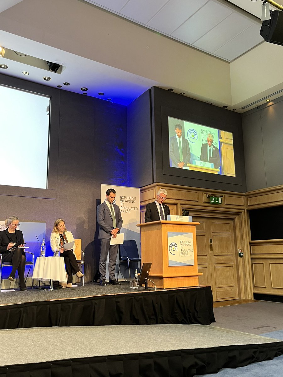 HI_Advocacy's tweet photo. « On behalf of hundreds of MPs from many countries, we congratulate 🇮🇪 for holding this historical conference. We commend the commitment of all endorsing States who are showing today leadership &amp; political willingness to change &amp; adapt their policies &amp; practices » @hub_laferriere https://t.co/TsA8x1166F