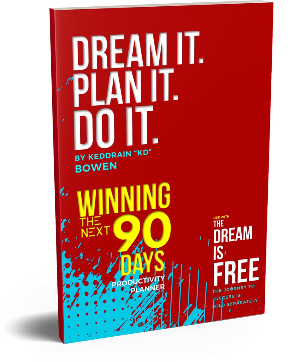KeddrainB's tweet photo. The Dream It ∙ Plan It ∙ Do It Planner is the perfect gift for men, women, professionals, students, or anyone who wants to have a calm, productive day, achieve work-life balance, and reach their goals.
​
Pre-order your copy today at https://t.co/BVR2juWzDw https://t.co/0cOudjwuDg