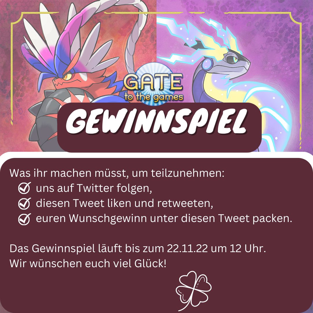 GatetotheGames's tweet photo. Ein fröhliches Hallo an alle #Paldea-Besucher :)
Bei #GttG ist eine interessante Diskussion entbrannt: 
Ist an diesem WE jemand auf Social Media unterwegs?! Wir testen es mit unserem #Gewinnspiel XD
#nintendoswitch #pokemonscarlet #pokemonviolet #pokemon #PokemonKarmesinPurpur https://t.co/te47Rq4xmN