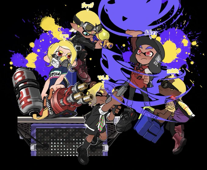 #Splatoon3 稿稿 