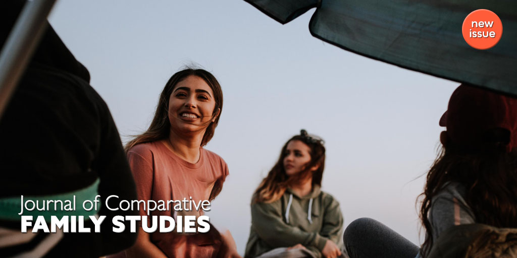 UTP Journals (@utpjournals) on Twitter photo In the new issue of <a href="/JournalCFS/">Journal of Comparative Family Studies (JCFS)</a> <a href="/z_ansari_thomas/">Zohra Ansari-Thomas</a> reflects on the underexplored connection between the timing of migration and the formation of non-marital partnerships for Hispanic immigrant women in the US. Read more in JCFS 53.3: bit.ly/JCFS533c
#familystudies In the new issue of <a href="/JournalCFS/">Journal of Comparative Family Studies (JCFS)</a> <a href="/z_ansari_thomas/">Zohra Ansari-Thomas</a> reflects on the underexplored connection between the timing of migration and the formation of non-marital partnerships for Hispanic immigrant women in the US. Read more in JCFS 53.3: bit.ly/JCFS533c
#familystudies