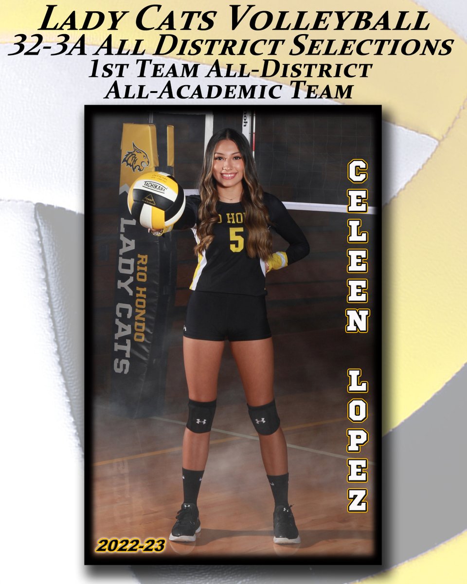 Volleyball_RHHS's tweet photo. Congratulations to the following Lady Cats on their All- District Selection and All- Academic Team achievements!! 
🖤🏐💛
Keep working hard on and off the court! https://t.co/LwRgoxg2db