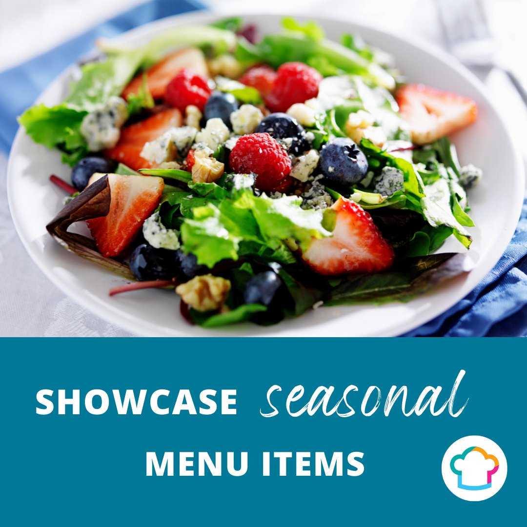 Every season brings along a new menu item or drink to showcase!