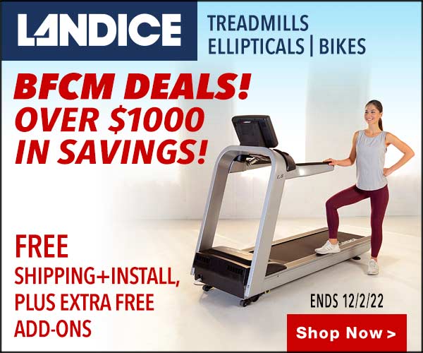 Yes, we did! We've got a BFCM Sale going on right now for our Home products! 

Get $600 Off Bikes, a Free Ortho Tread Belt for the L7 and L8 Treadmills, Free Tablet Bracket, and Free Shipping &amp; Install!!!!
Ends 12/2/22 
hubs.ly/Q01sH6Pk0